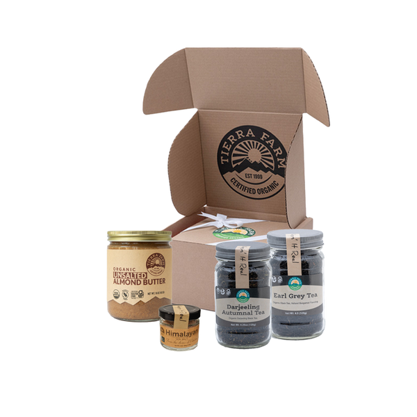 KLJ Exclusive Make Your Own Almond Cookie & Tea Gift Box - Tierra Farm