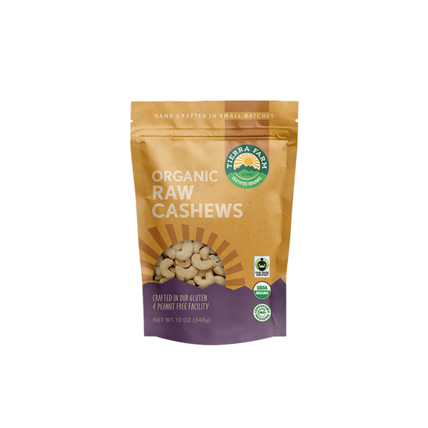 Organic Raw Cashews - Tierra Farm