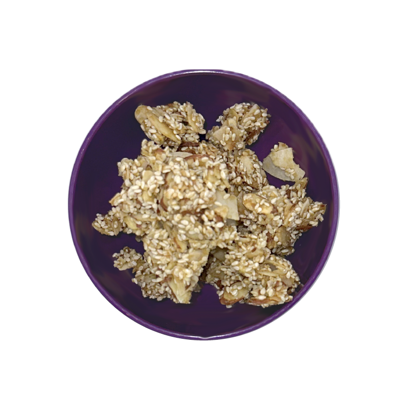 Sesame Praline &lt;br&gt; Grain Free Clusters