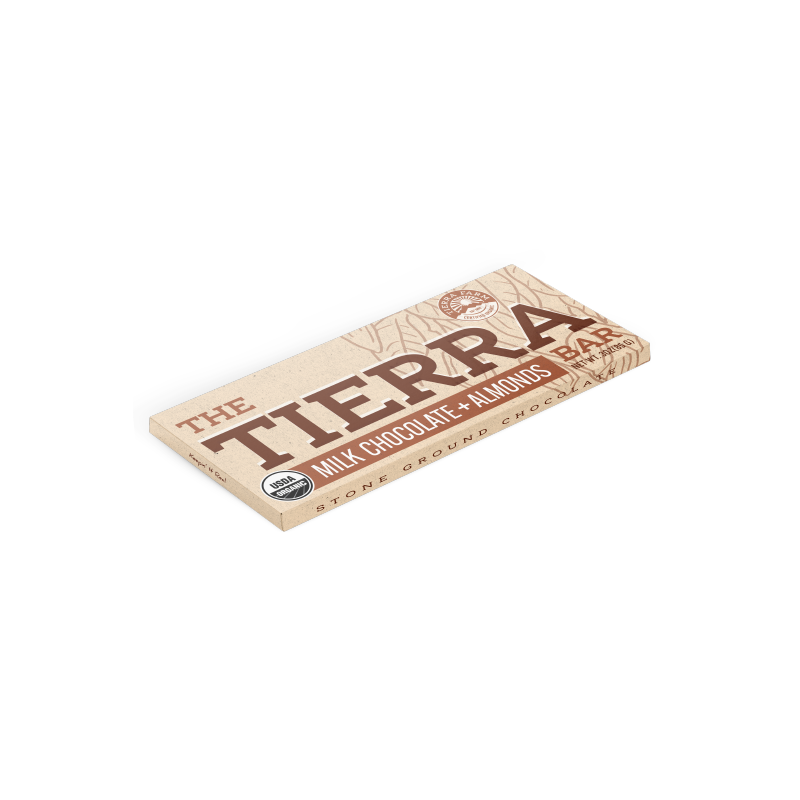 The Tierra Bar &lt;br&gt; Milk Chocolate + Almonds